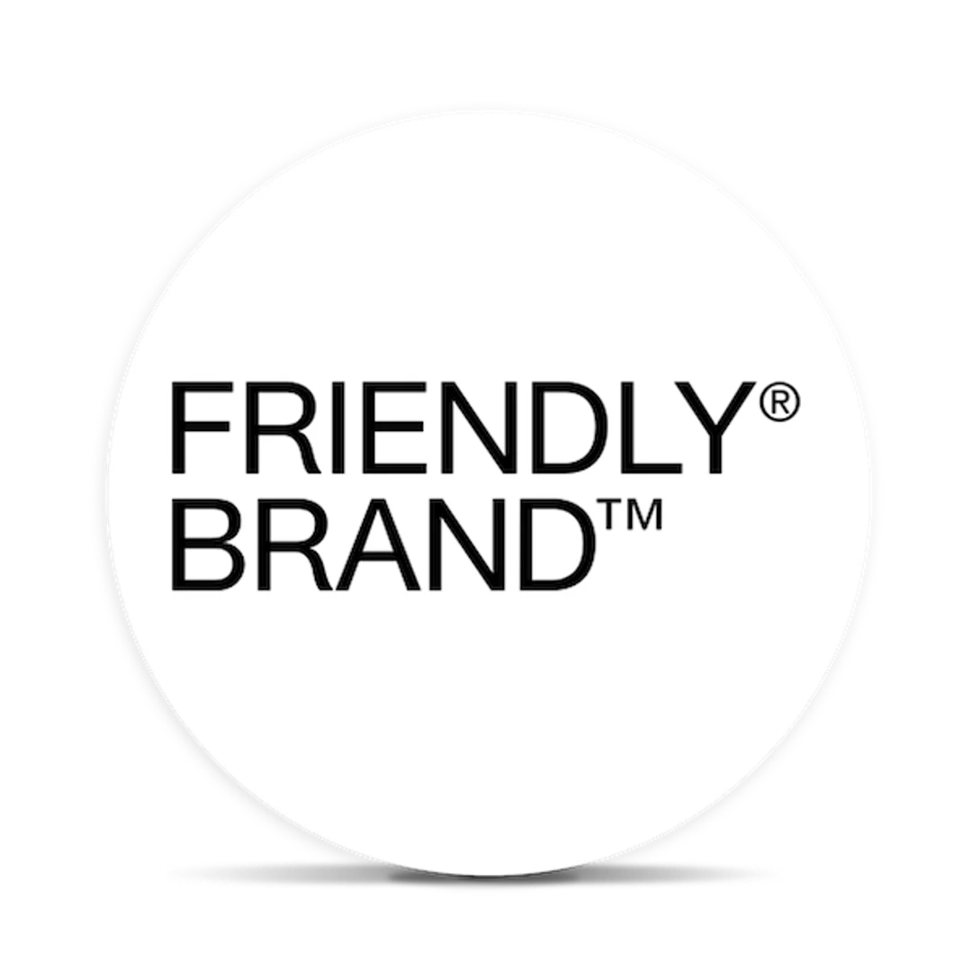 FRIENDLY BRAND logo