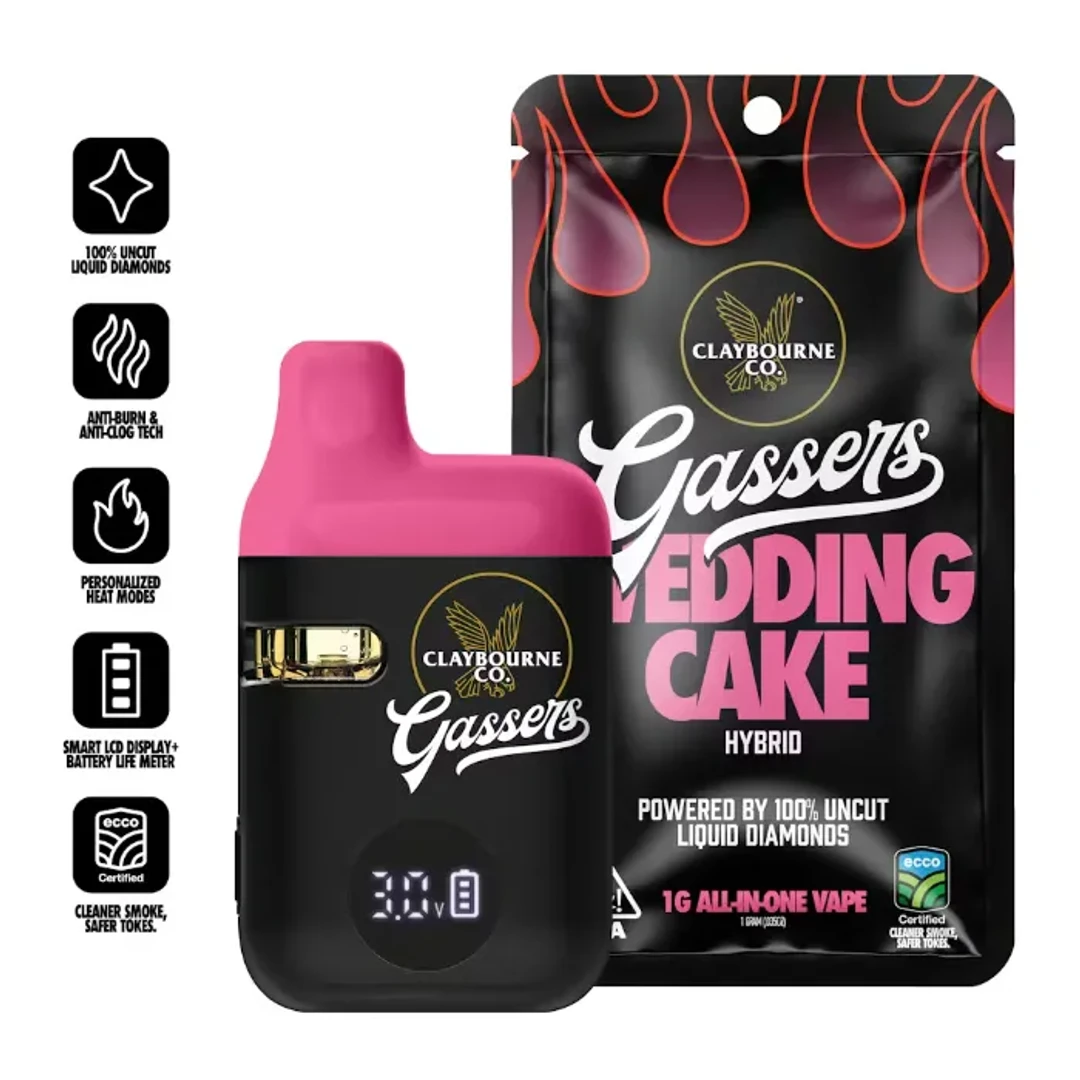 GASSERS READY TO USE VAPORIZER [1G] WEDDING CAKE - 1 G product image