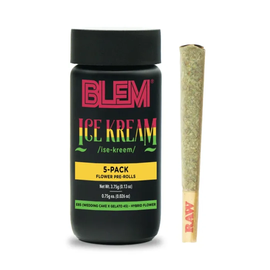 ICE KREAM PRE-ROLL 5PK 3.75G