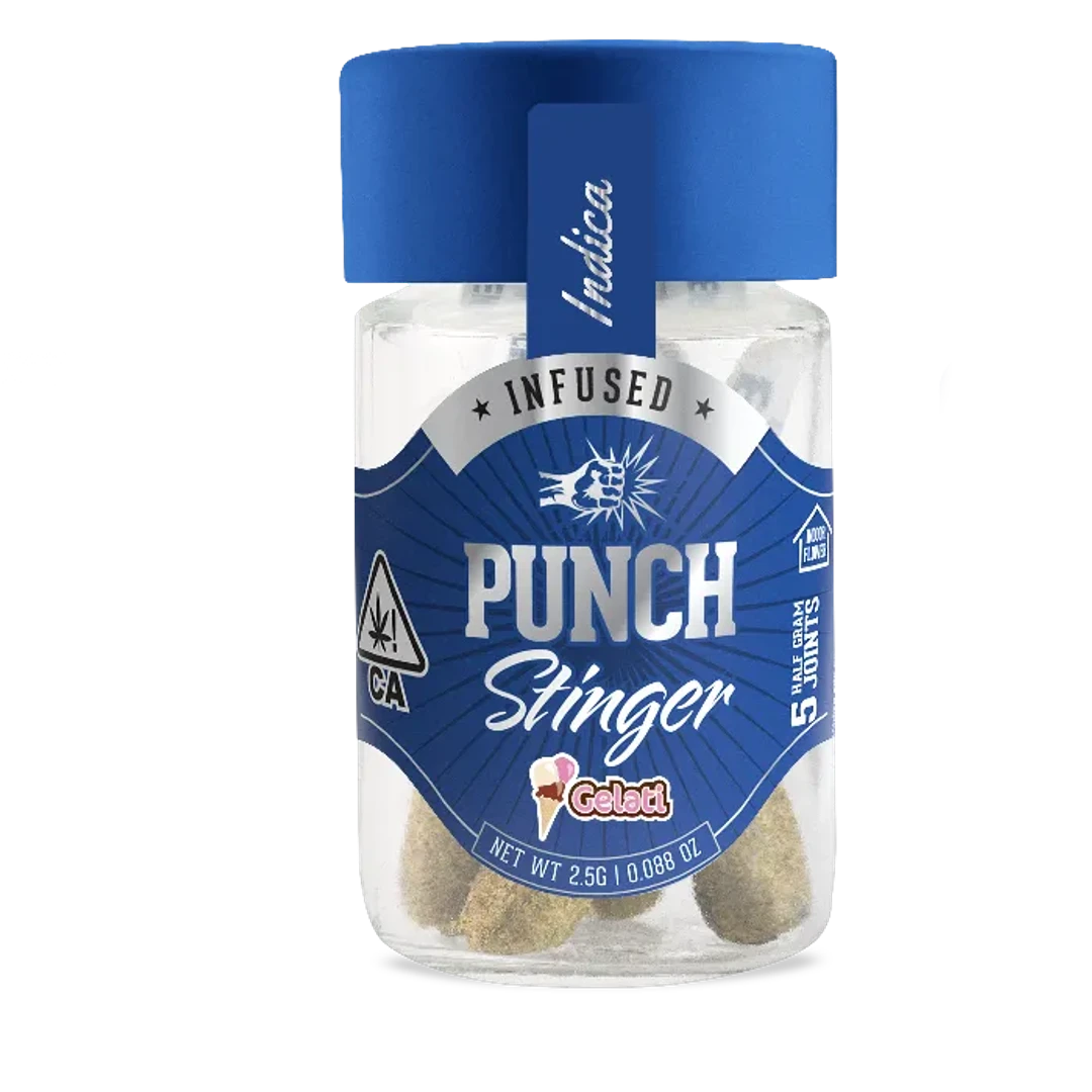 GELATI STINGERS INFUSED PRE-ROLL 5 PACK 2.5G