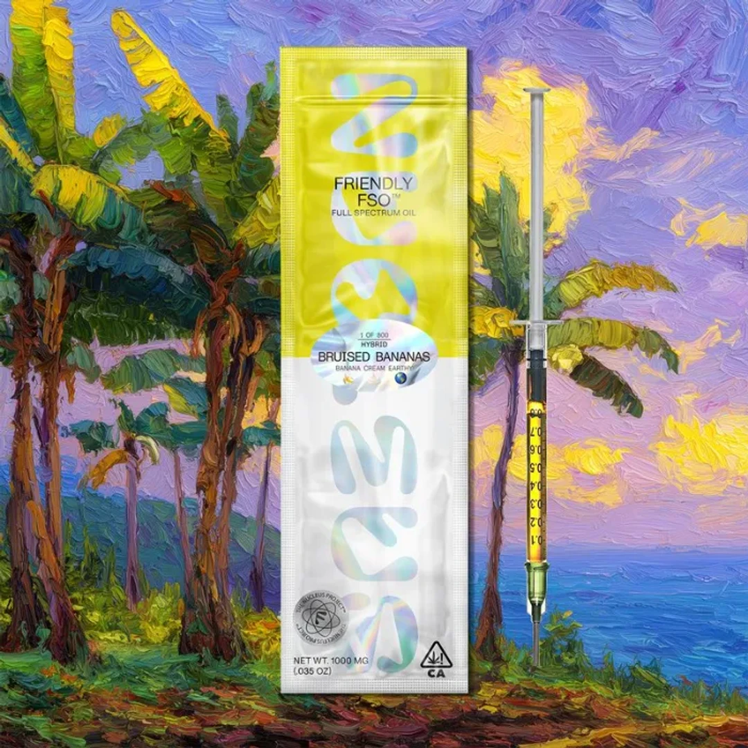 BRUISED BANANAS NUCLEUS LIVE RESIN FULL SPECTRUM OIL 1000MG