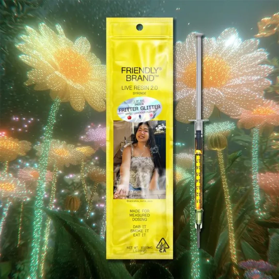 FRITTER GLITTER LIVE RESIN FULL SPECTRUM OIL 1000MG