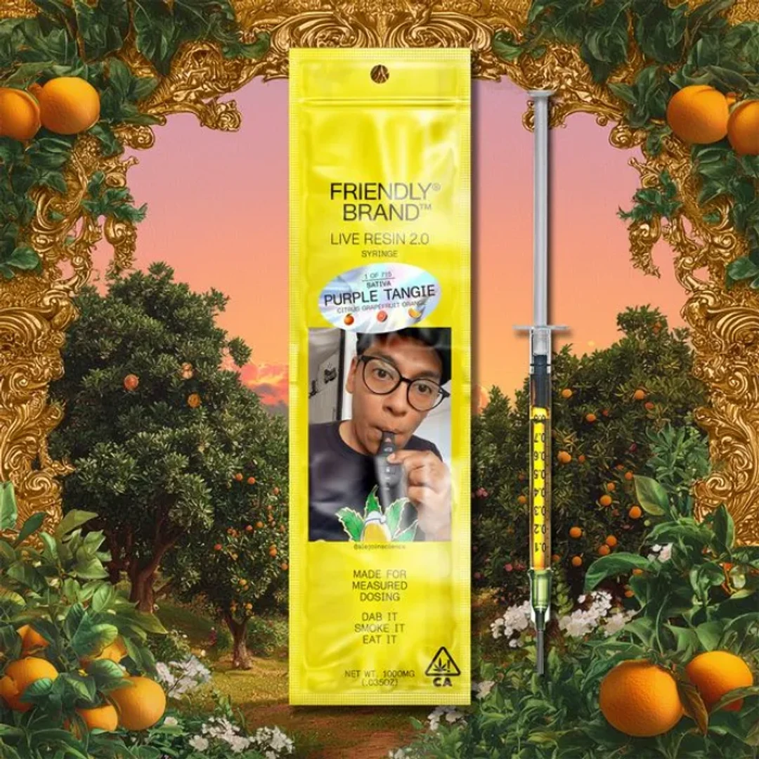 PURPLE TANGIE LIVE RESIN FULL SPECTRUM OIL 1000MG