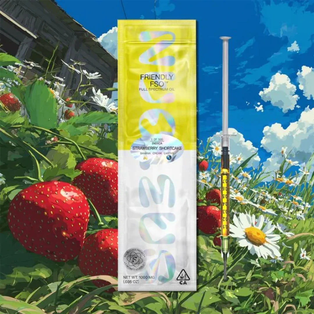 STRAWBERRY SHORTCAKE NUCLEUS LIVE RESIN FULL SPECTRUM OIL 1000MG