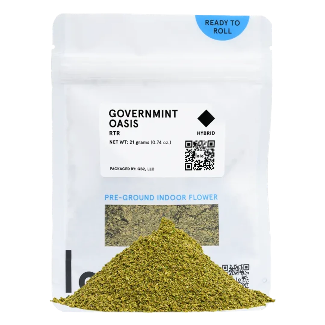 GOVERNMINT OASIS READY TO ROLL 21G