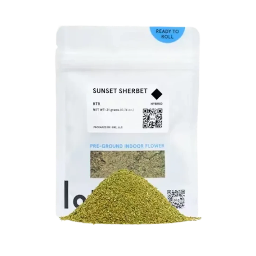 PREGROUND FLOWER [21G] SUNSET SHERBET - 21 G