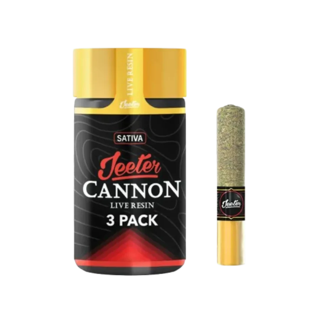 BABY CANNON INFUSED PREROLL 3PK [1.5G] AMNESIA HAZE - 1.5 G - 3 PACK
