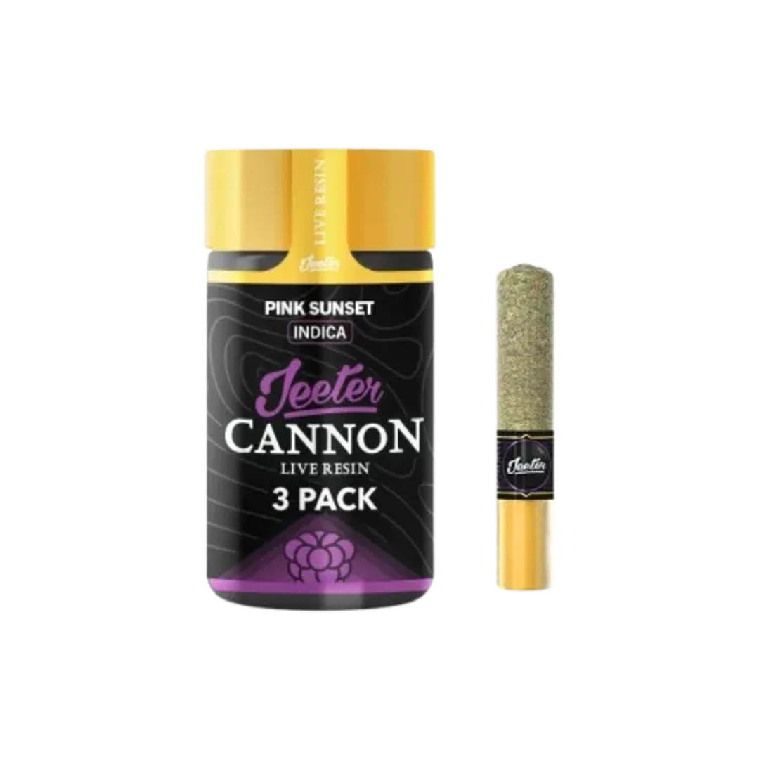 BABY CANNON INFUSED PREROLL 3PK [1.5G] PINK SUNSET - 1.5 G - 3 PACK