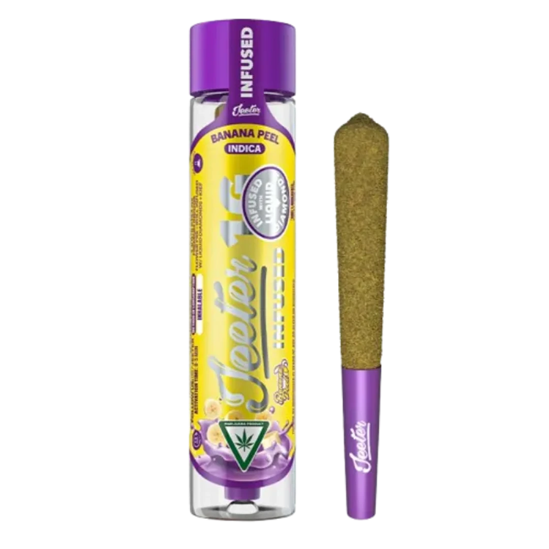 BANANA PEEL INFUSED PRE-ROLL SINGLE 1G