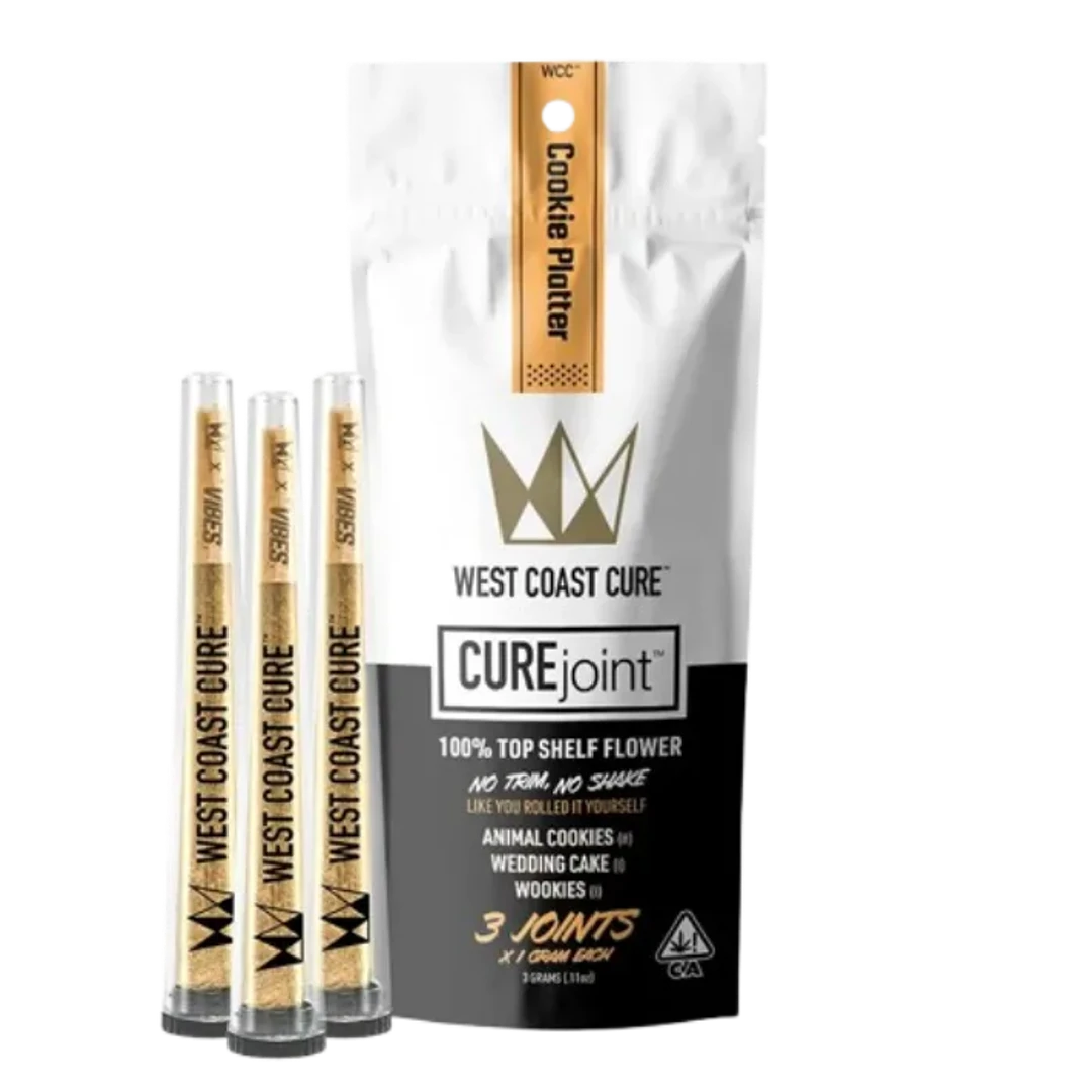 COOKIE PLATTER PRE-ROLL 3 PACK 3G