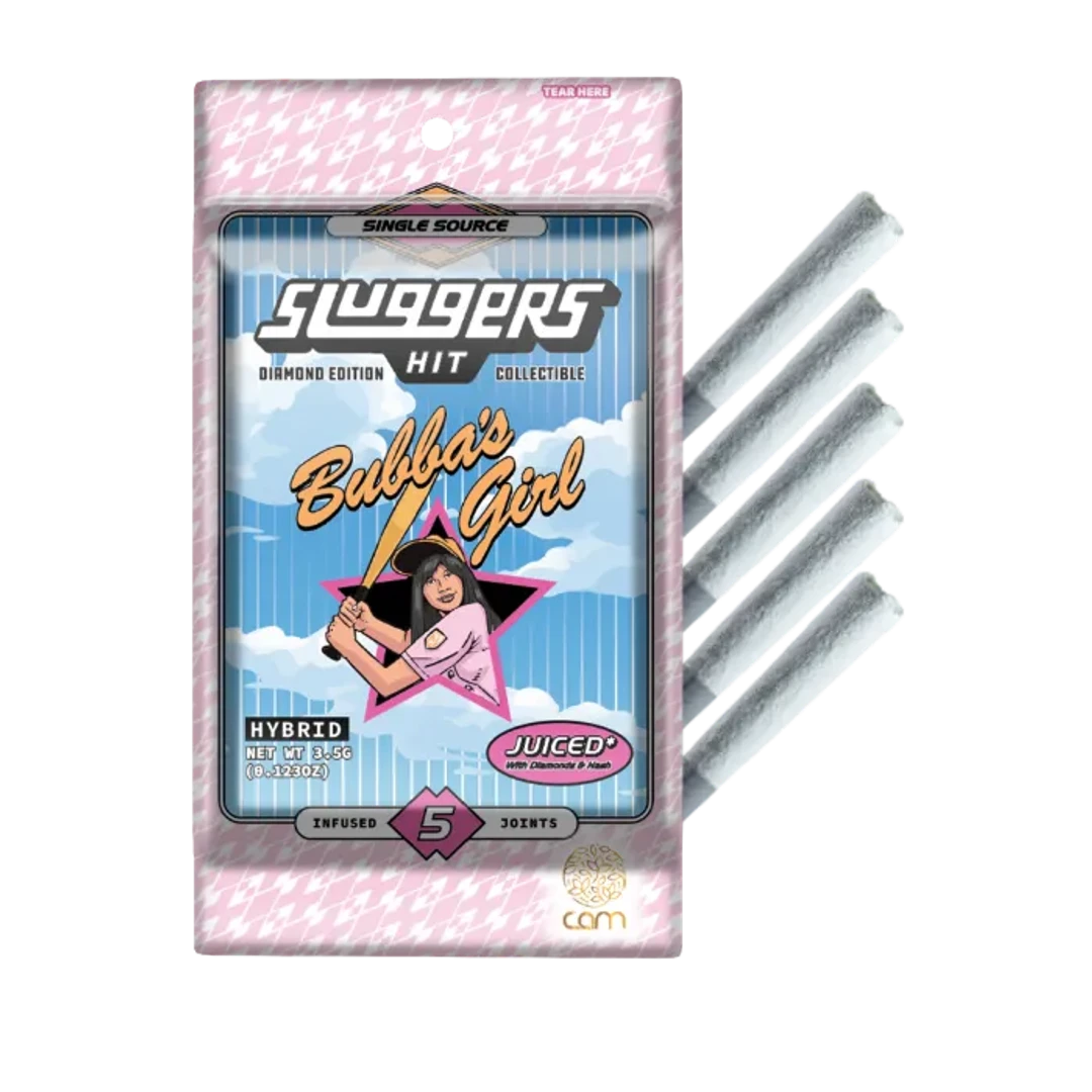 JUICED INFUSED PREROLL 5PK [3.5G] BUBBA'S GIRL DIAMOND EDITION - 3.5 G - 5 PACK product image