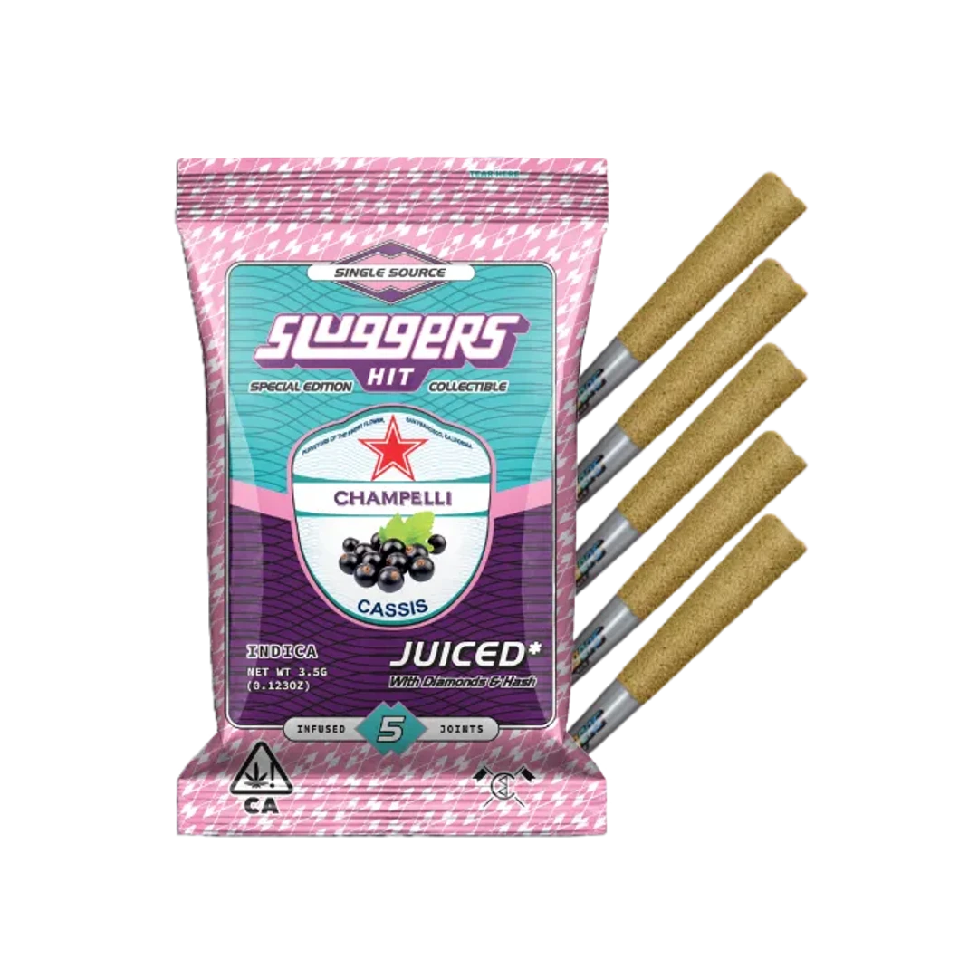 JUICED INFUSED PREROLL 5PK [3.5G] CHAMPELLI CASSIS product image