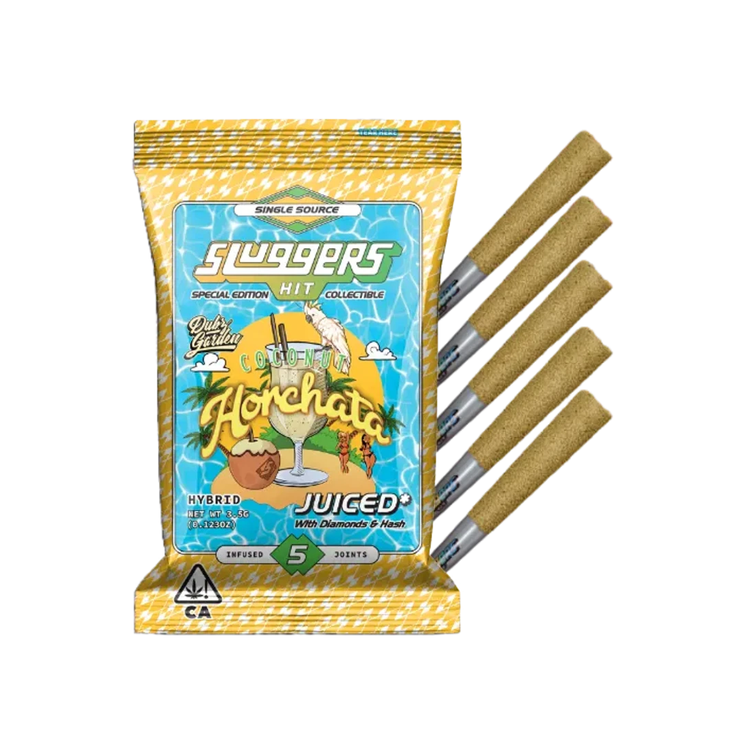 JUICED INFUSED PREROLL 5PK [3.5G] COCONUT HORCHATA - 3.5 G - 5 PACK product image