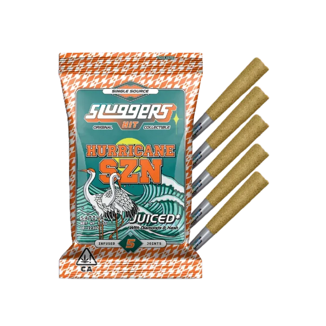 JUICED INFUSED PREROLL 5PK [3.5G] HURRICANE SZN product image