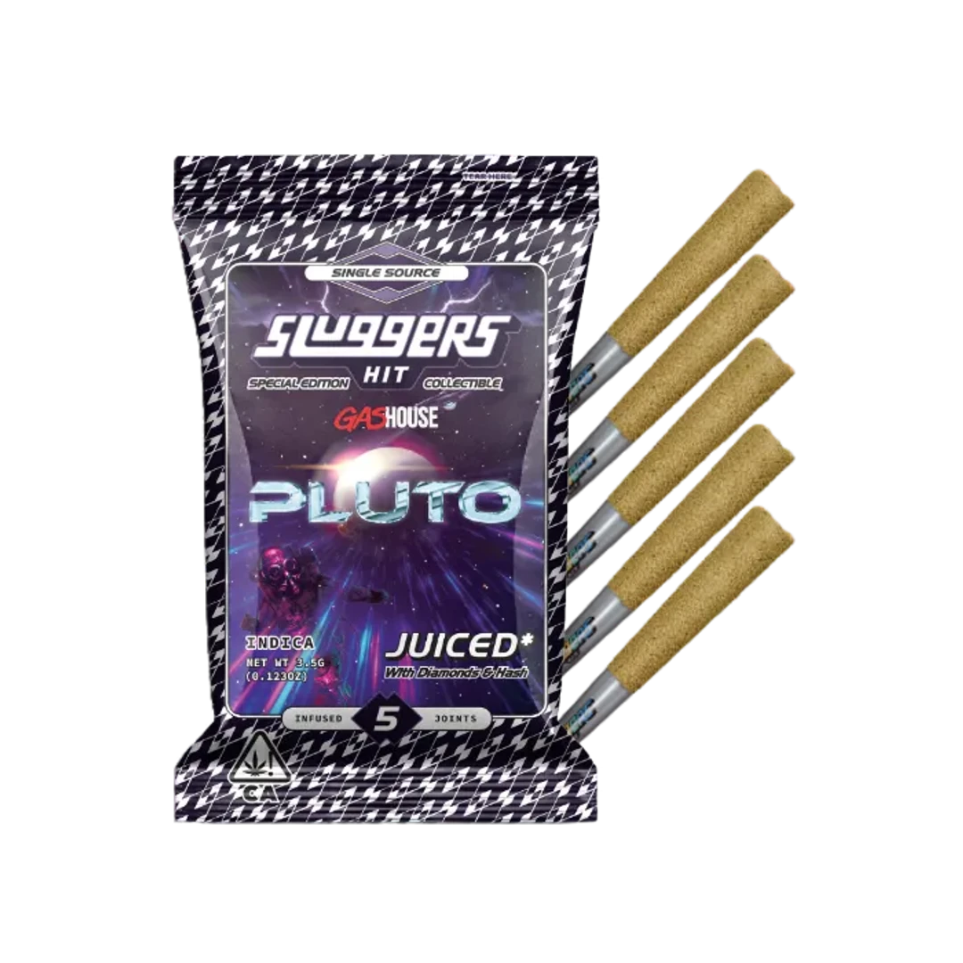 JUICED INFUSED PREROLL 5PK [3.5G] PLUTO - 3.5 G - 5 PACK