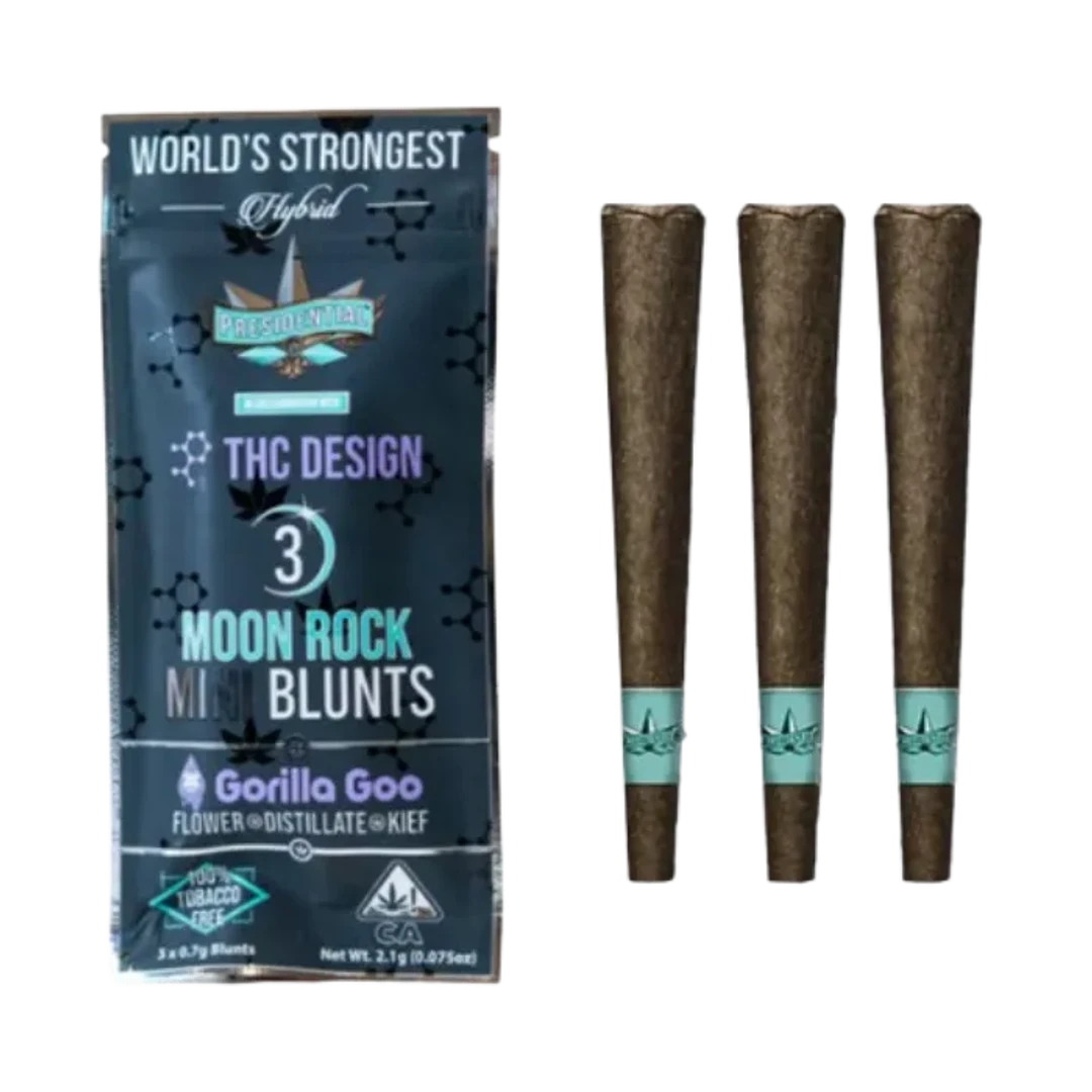 GORILLA GOO INFUSED MINI BLUNTS 3 PACK 2.1G