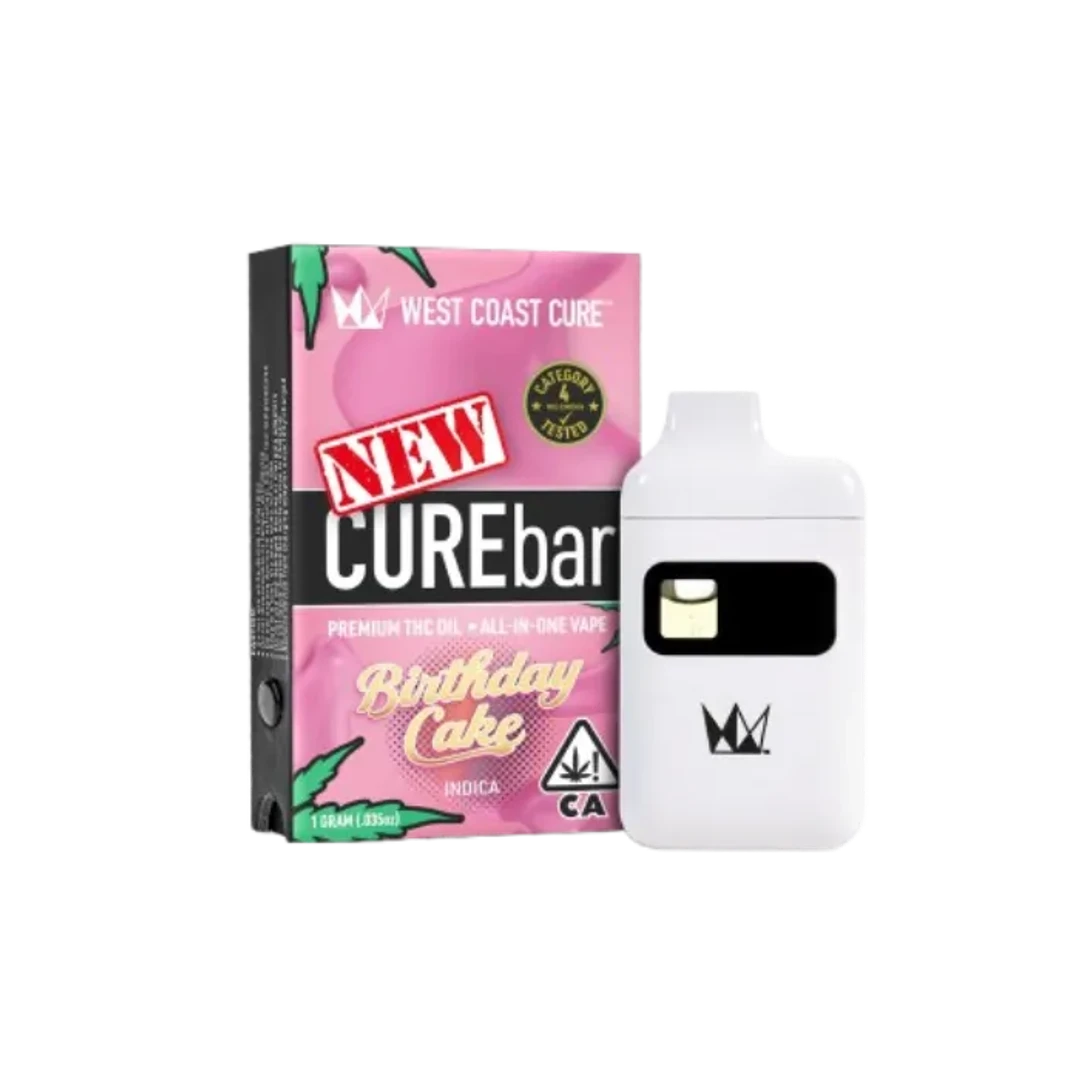 CUREBAR READY TO USE VAPORIZER [1G] BIRTHDAY CAKE
