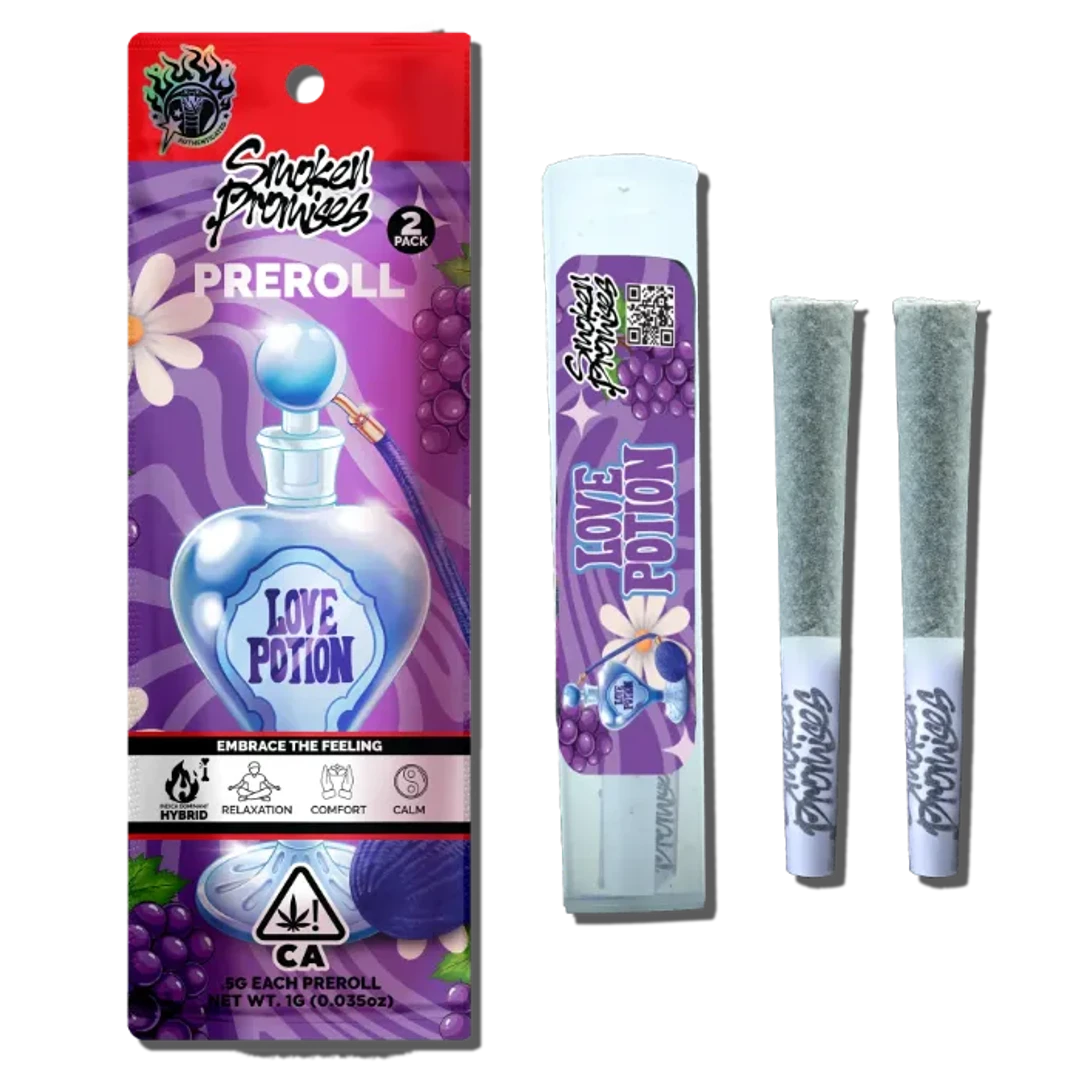 LOVE POTION PRE-ROLL 2 PACK 1G