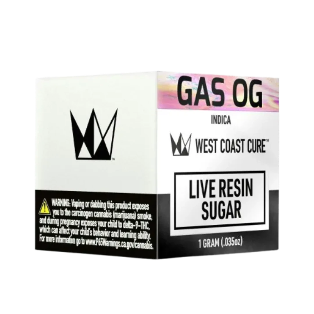 GAS OG LIVE RESIN SUGAR 1G