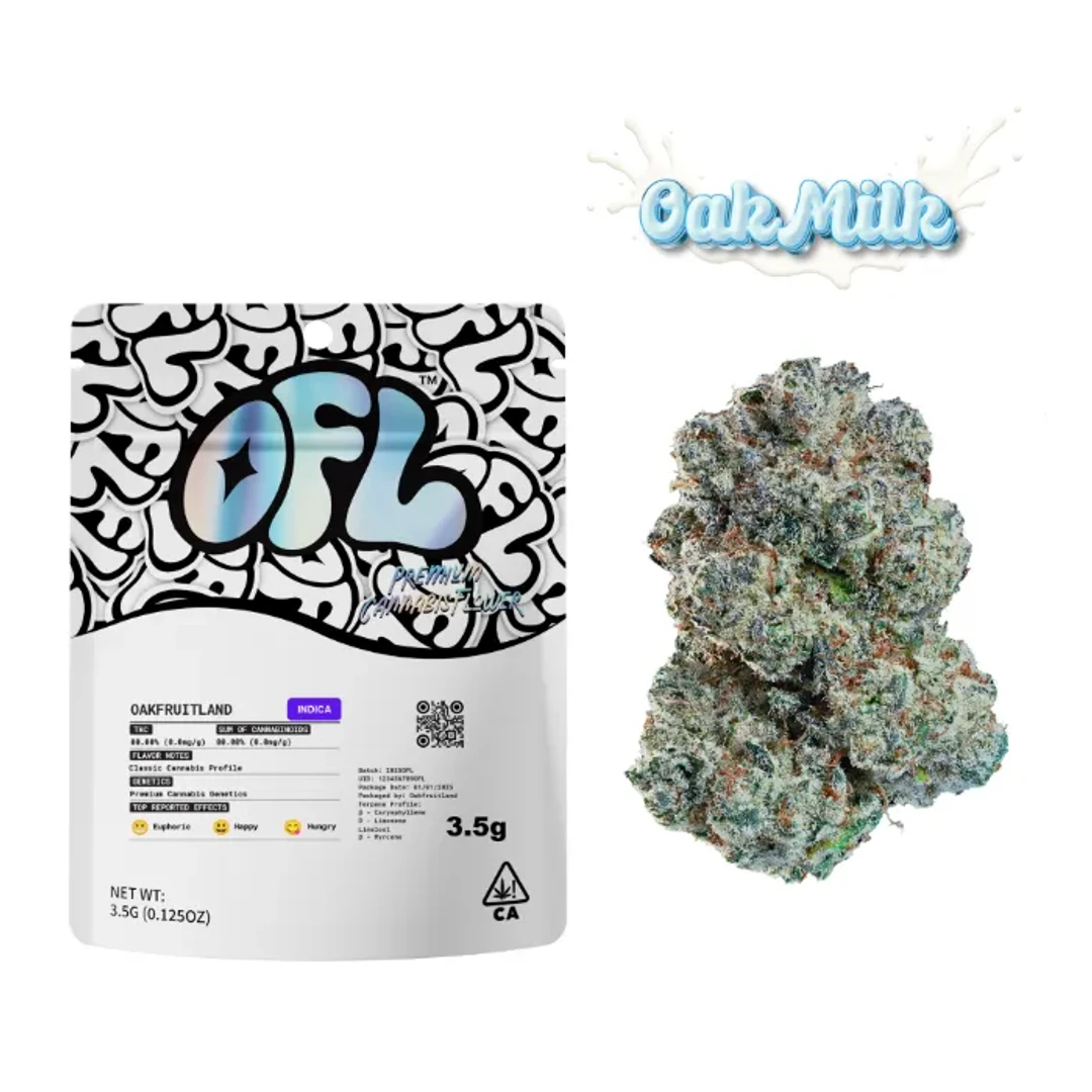 FLOWER [3.5G] OAK-MILK - 3.5 G product image