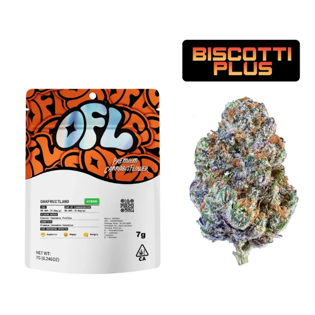 FLOWER [7G] BISCOTTI PLUS - 7 G