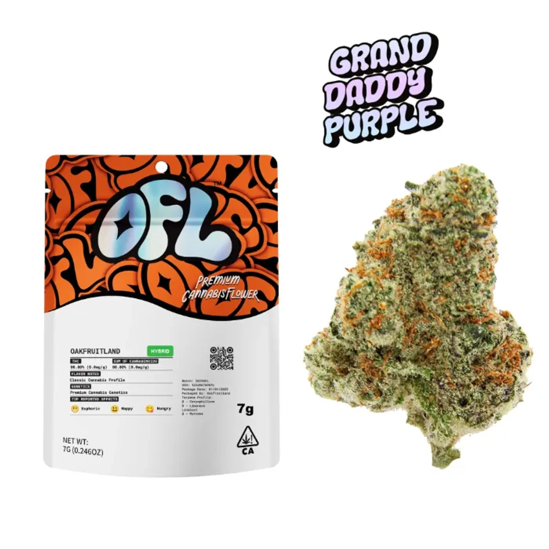 FLOWER [7G] GRAND DADDY PURPLE - 7 G product image