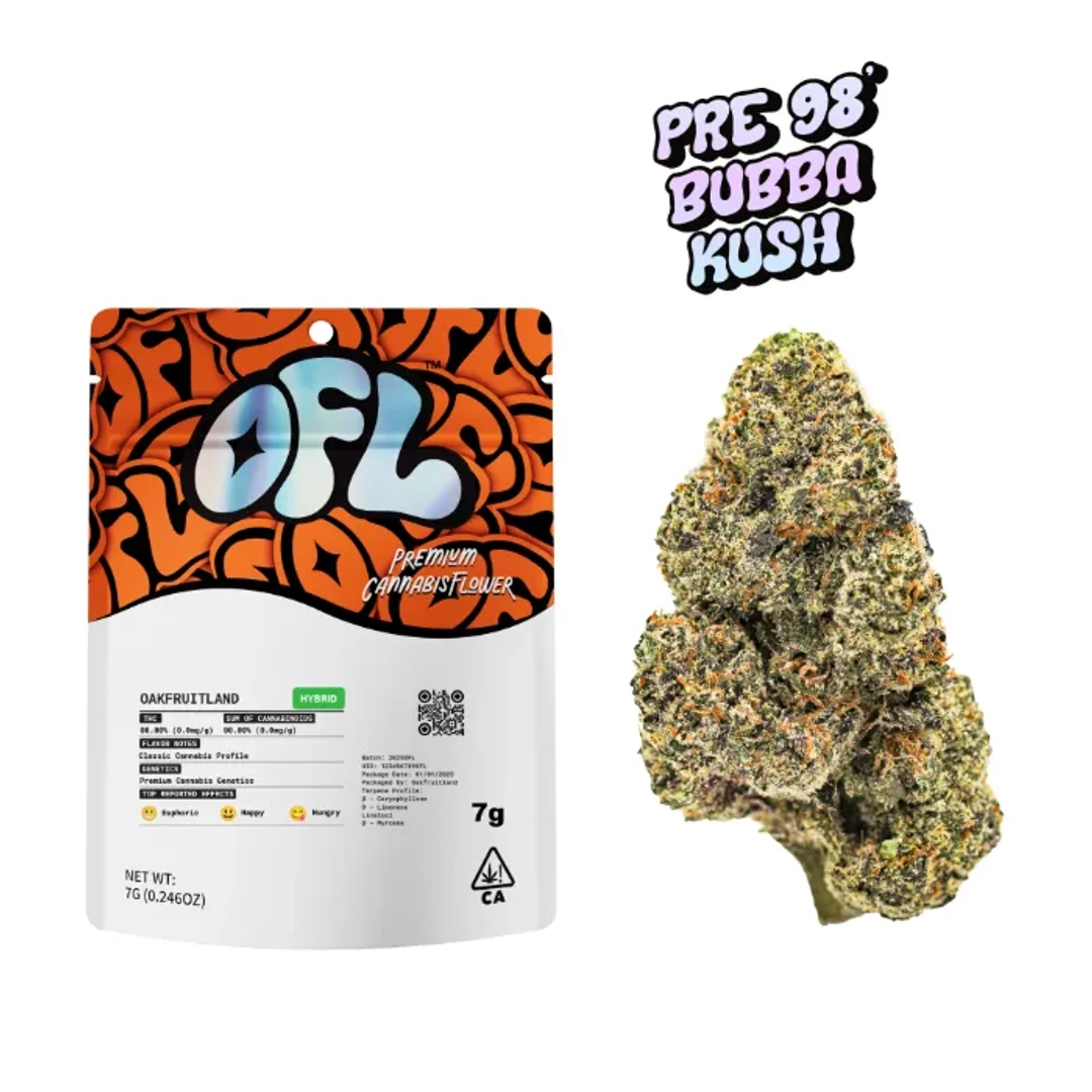 FLOWER [7G] PRE 98 BUBBA KUSH - 7 G product image