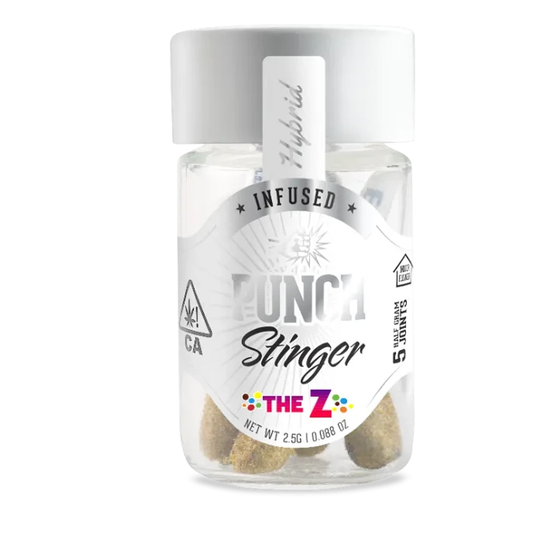 THE Z STINGERS INFUSED PRE-ROLL 5 PACK 2.5G