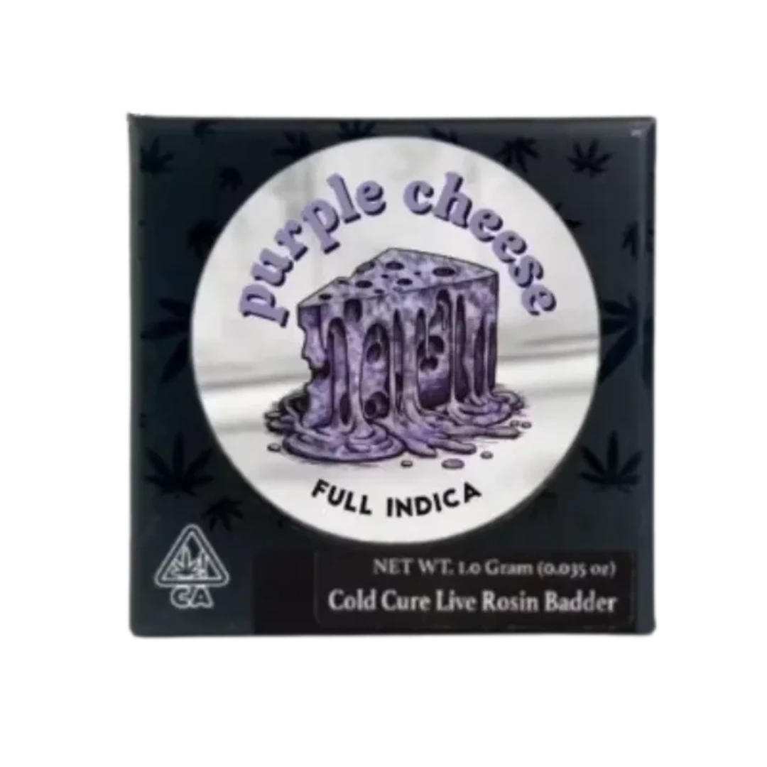 PURPLE CHEESE LIVE ROSIN BADDER (TIER 1) 1G
