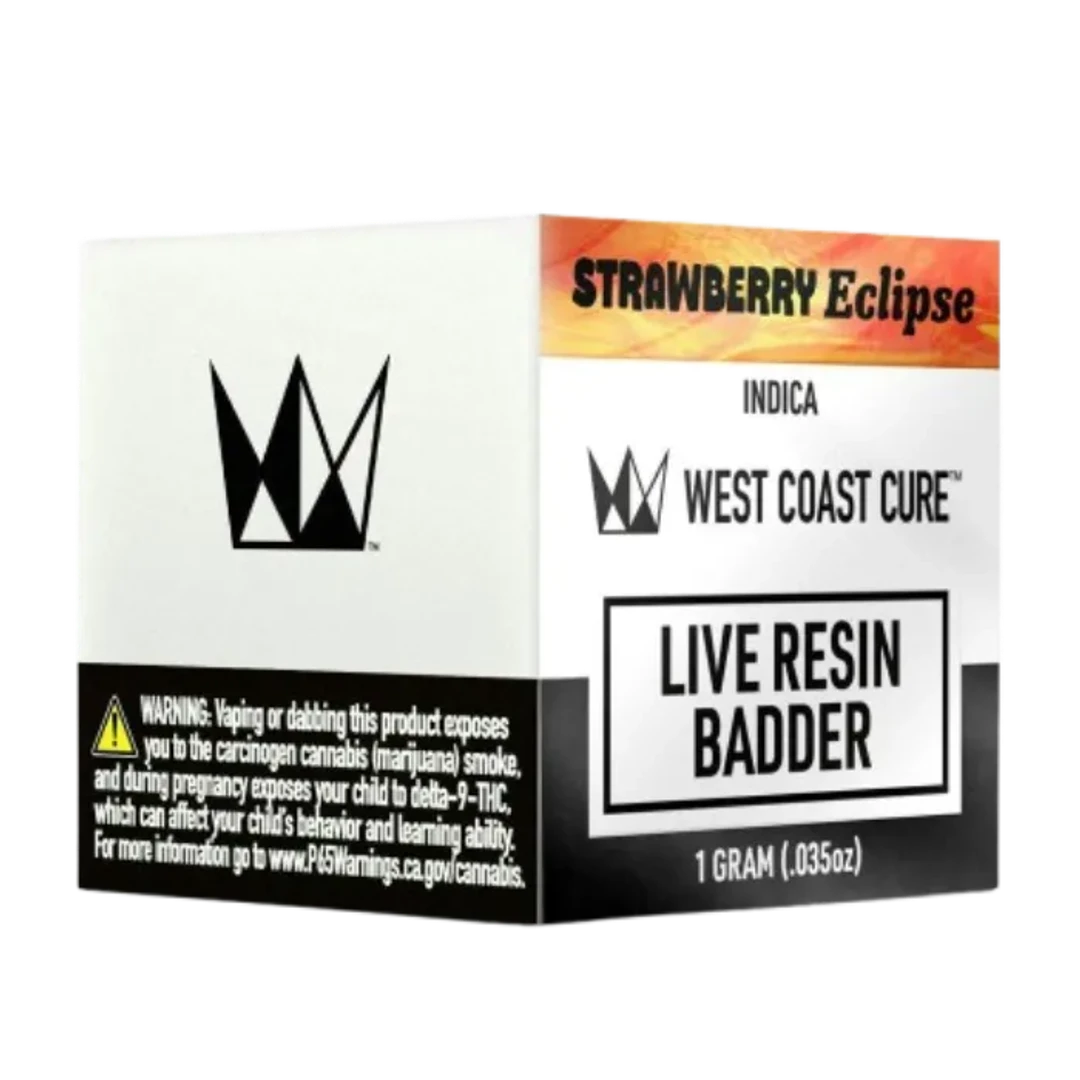 Strawberry Eclipse Live Resin Badder 1G