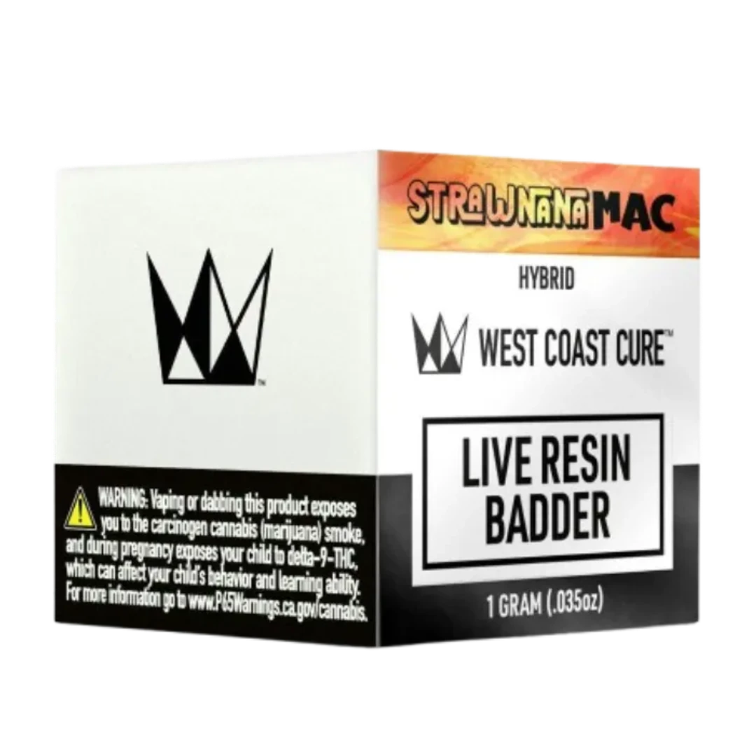 Strawnana MAC Live Resin Badder 1G