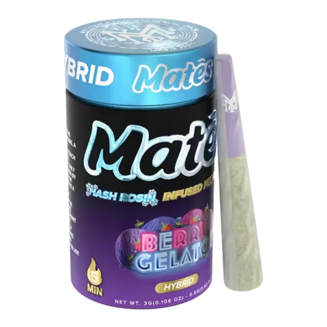 BERRY GELATO ROSIN INFUSED PRE-ROLL 5 PACK 3G