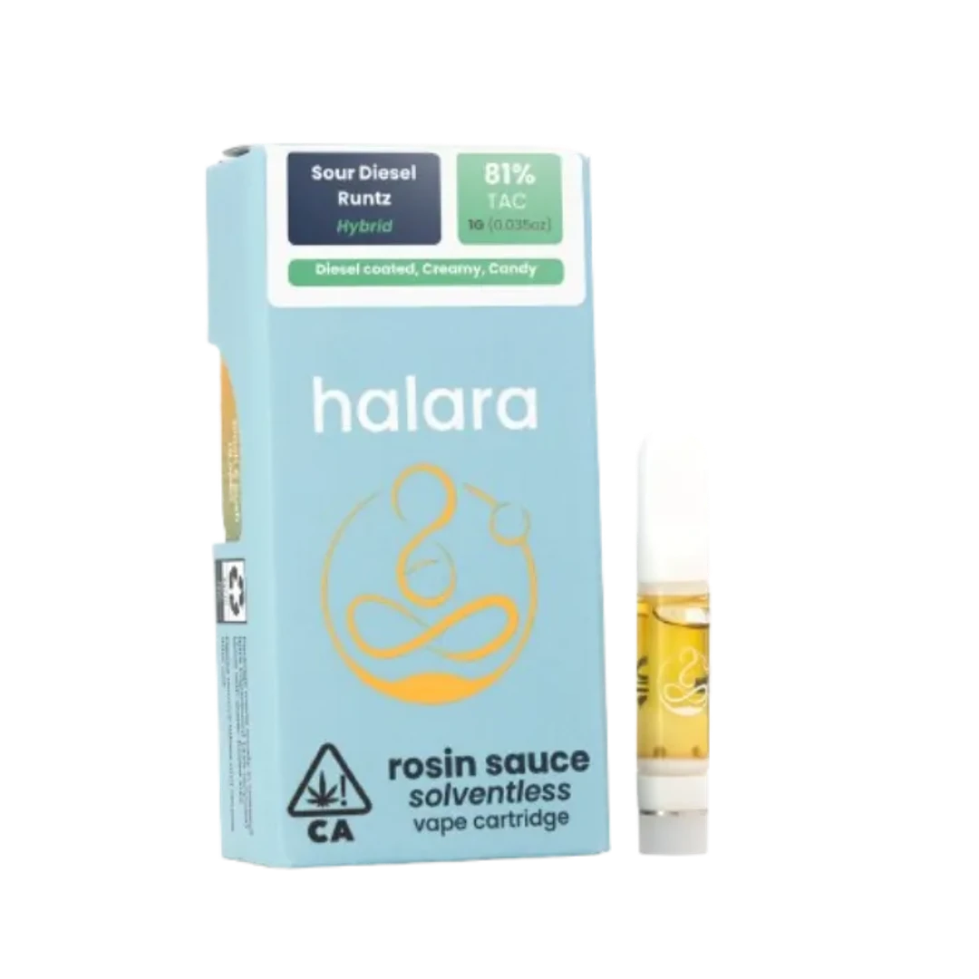 ROSIN SAUCE CARTRIDGE [1G] SOUR DIESEL RUNTZ - 1 G