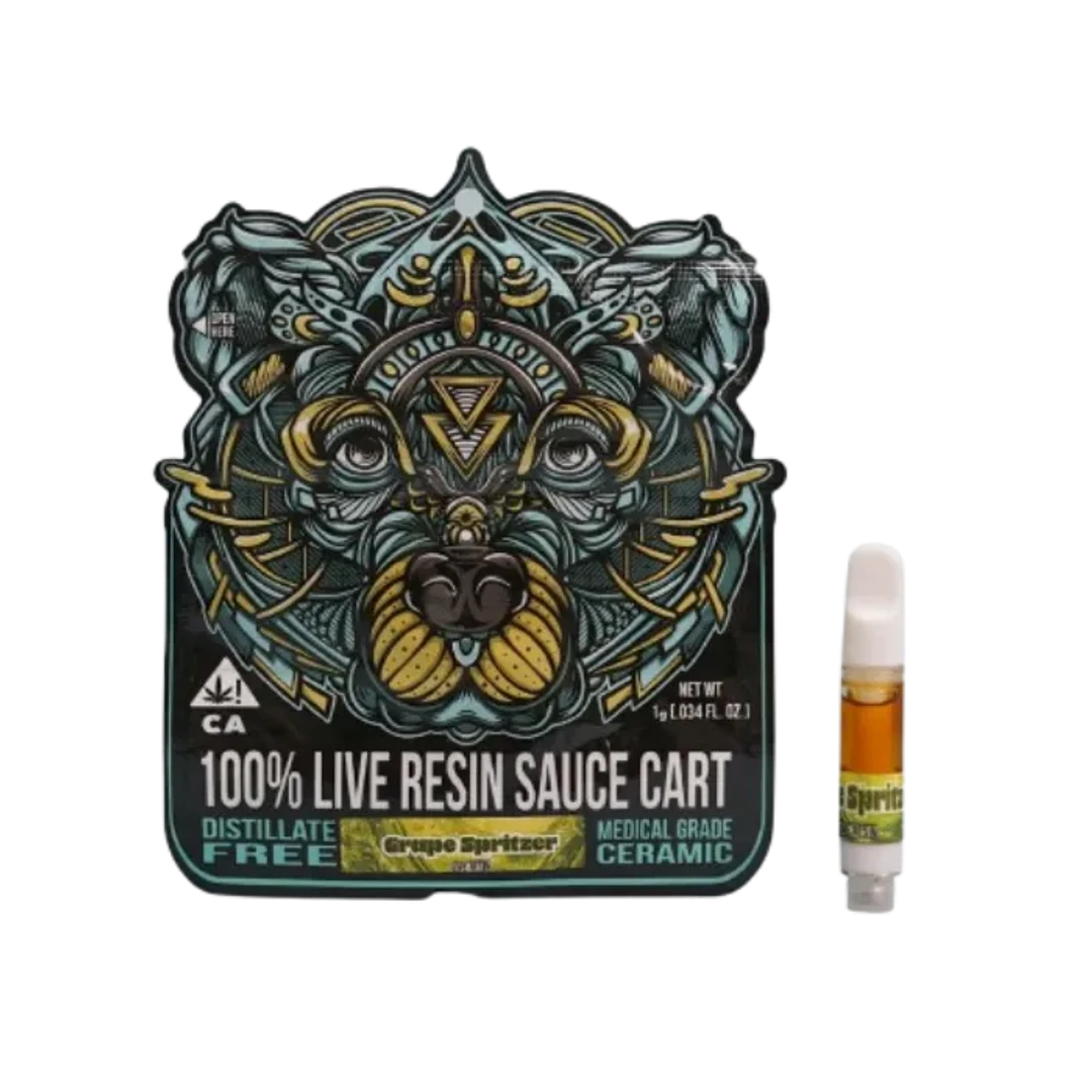 GRAPE SPRITZER LIVE RESIN CARTRIDGE 1G