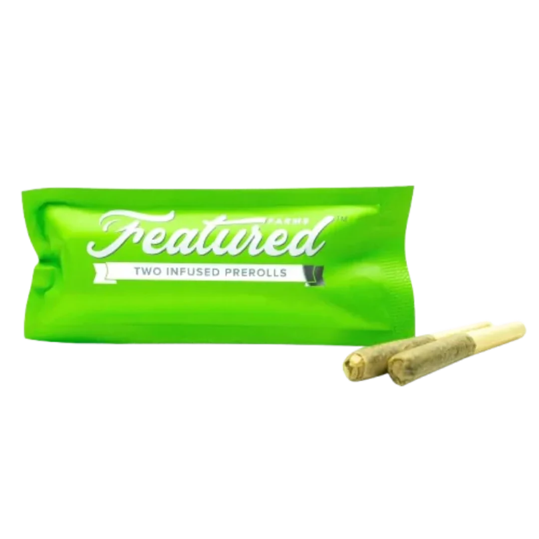 JACK DIESEL INFUSED PREROLL (FEATURED FARMS) - 1 g - 2 Pack