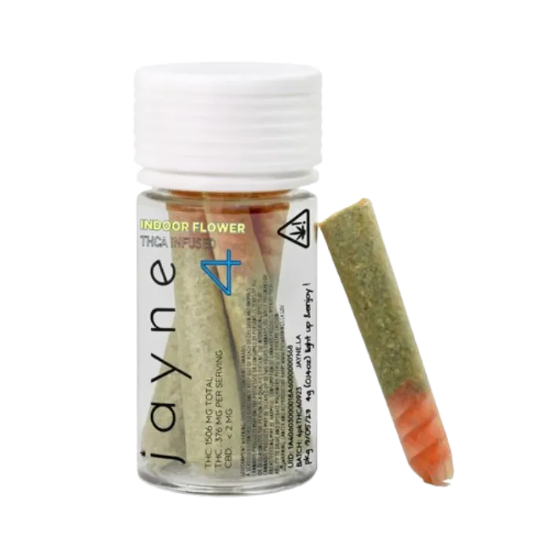 LA OG INFUSED PRE-ROLL 4 PACK 4G