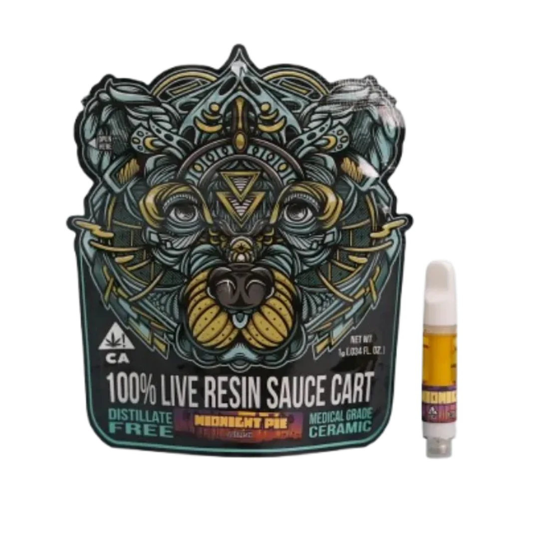 MIDNIGHT PIE LIVE RESIN CARTRIDGE 1G