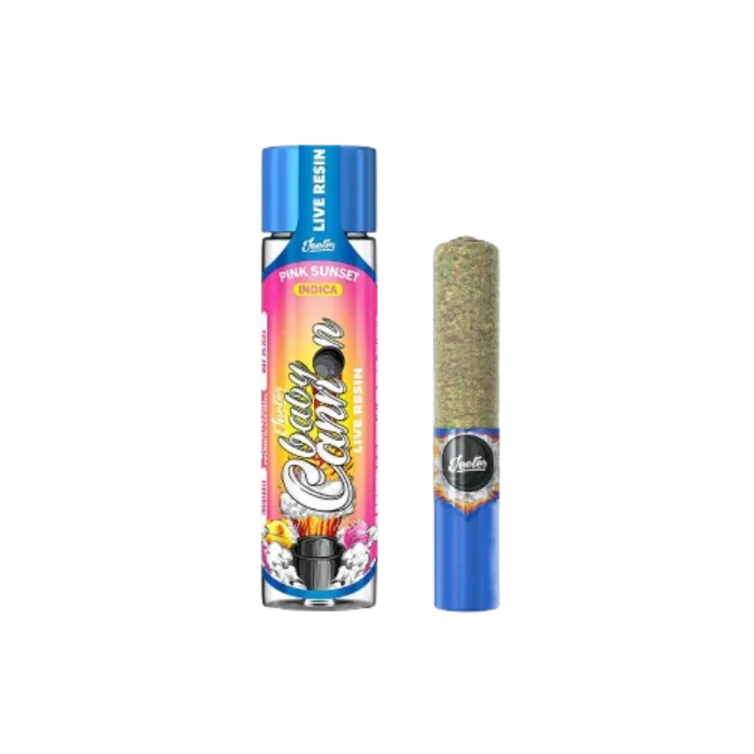 BABY CANNON INFUSED PREROLL [1.3G] PINK SUNSET - 1.3 G