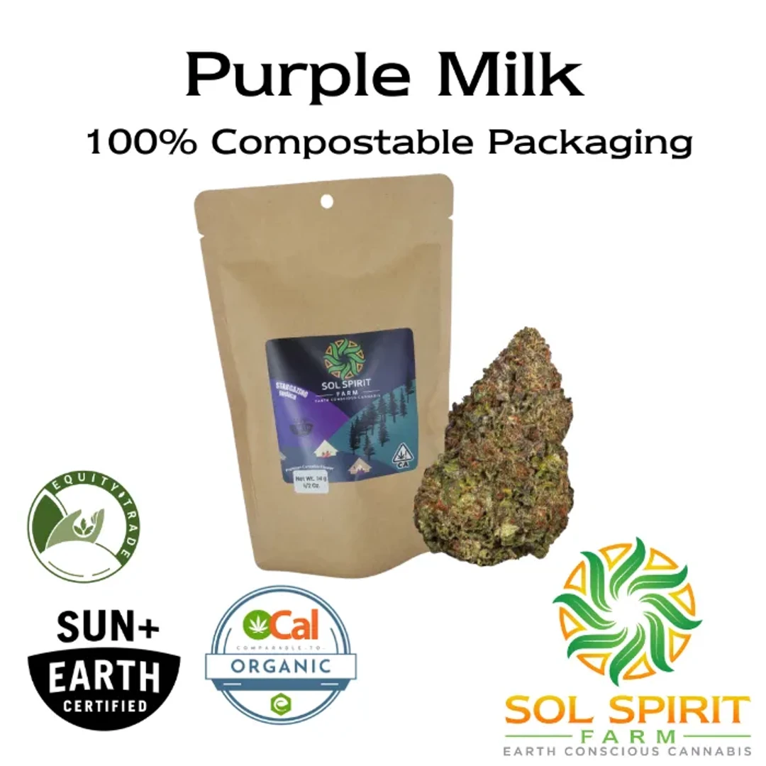 FLOWER [14G] PURPLE MILK - 14 G