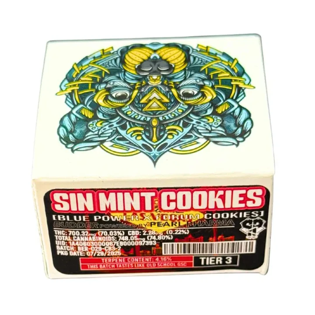 SIN MINT COOKIES LIVE RESIN ALL IN ONE 1G