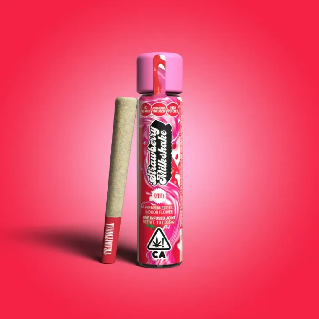 STRAWBERRY MILKSHAKE INFUSED PRE-ROLL SINGLE 1G