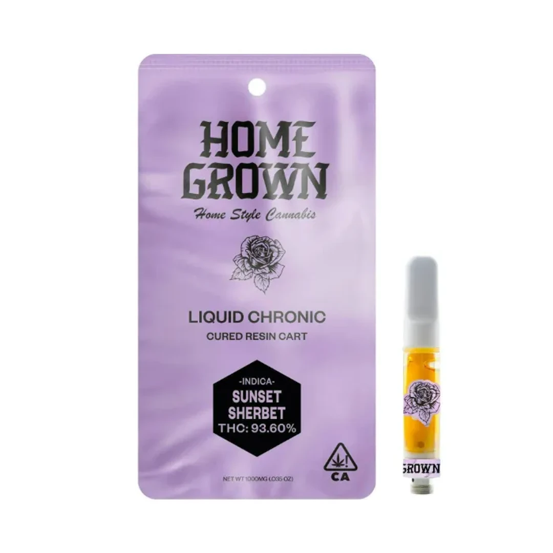 Sunset Sherbet Cured Resin Cartridge 1G