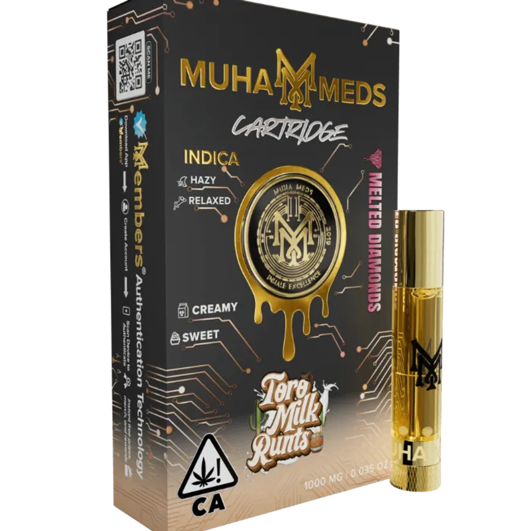 TORO MILK RUNTZ MELTED DIAMONDS CARTRIDGE - 1000 mg