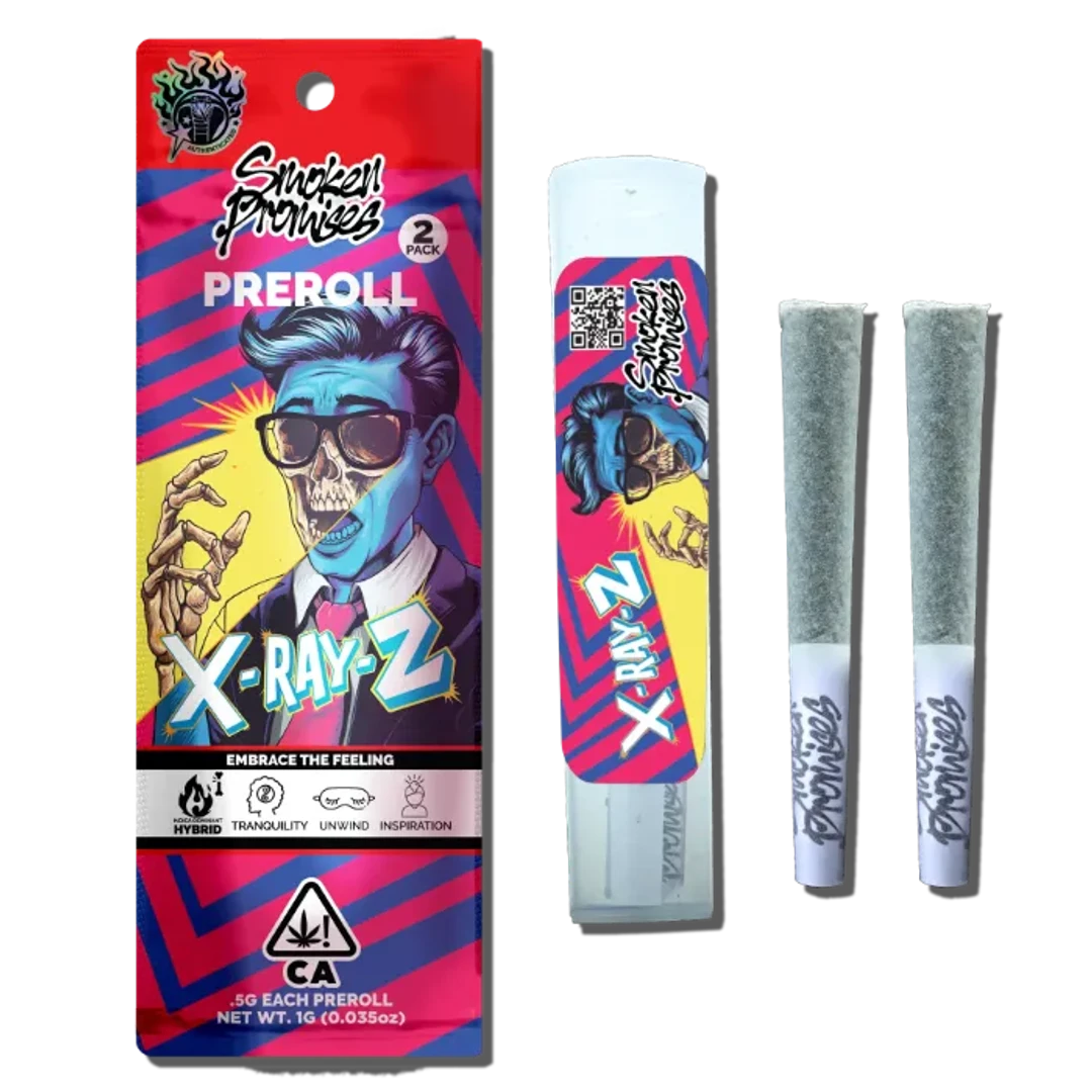 X-RAY-Z PRE-ROLL 2 PACK 1G