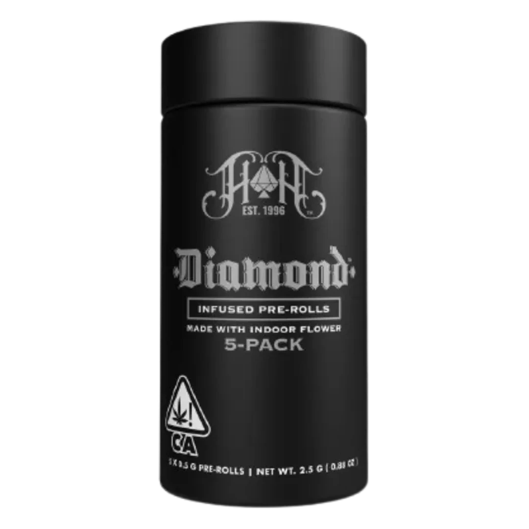 SOUR BUBBA DIAMOND INFUSED PRE-ROLL 5 PACK 2.5G