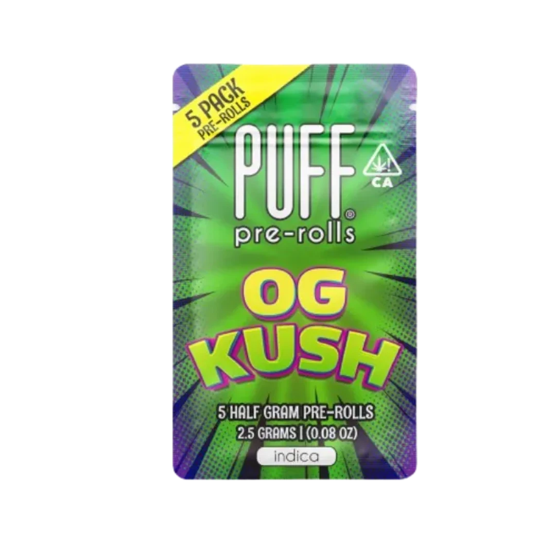 PREROLL 5PK [2.5G] OG KUSH - 2.5 G - 5 PACK product image