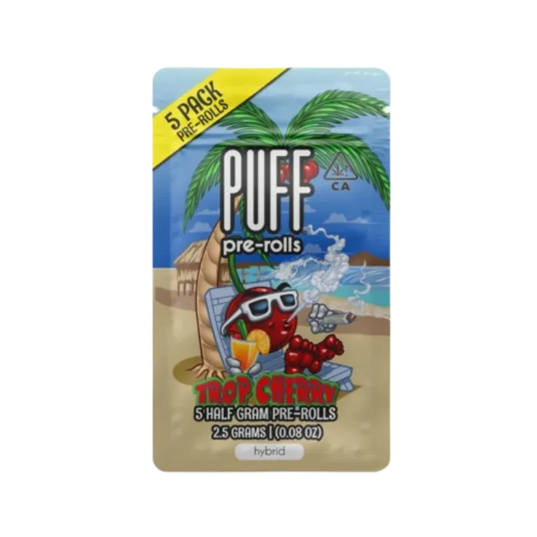 PREROLL 5PK [2.5G] TROP CHERRY - 2.5 G - 5 PACK product image