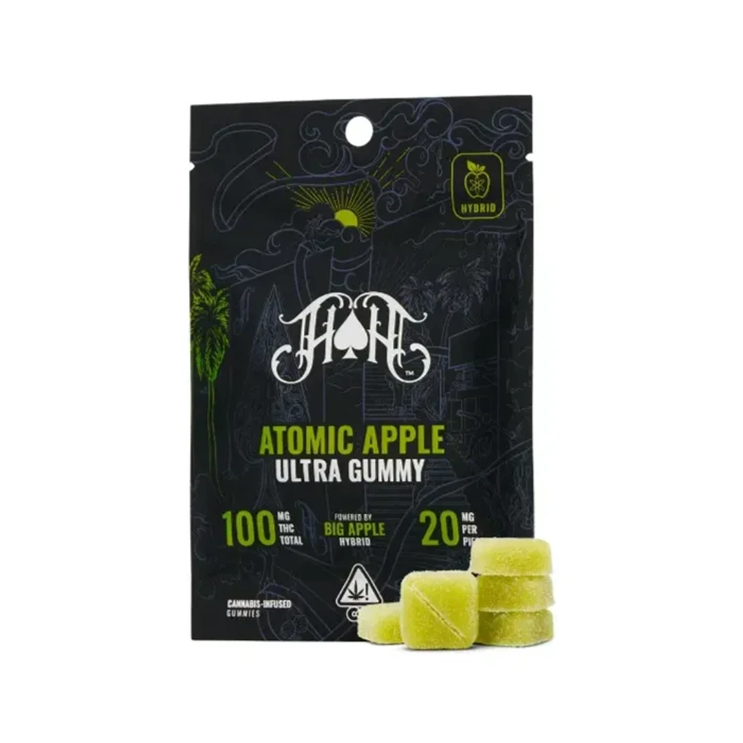 ATOMIC APPLE GUMMY 5 PACK 100MG