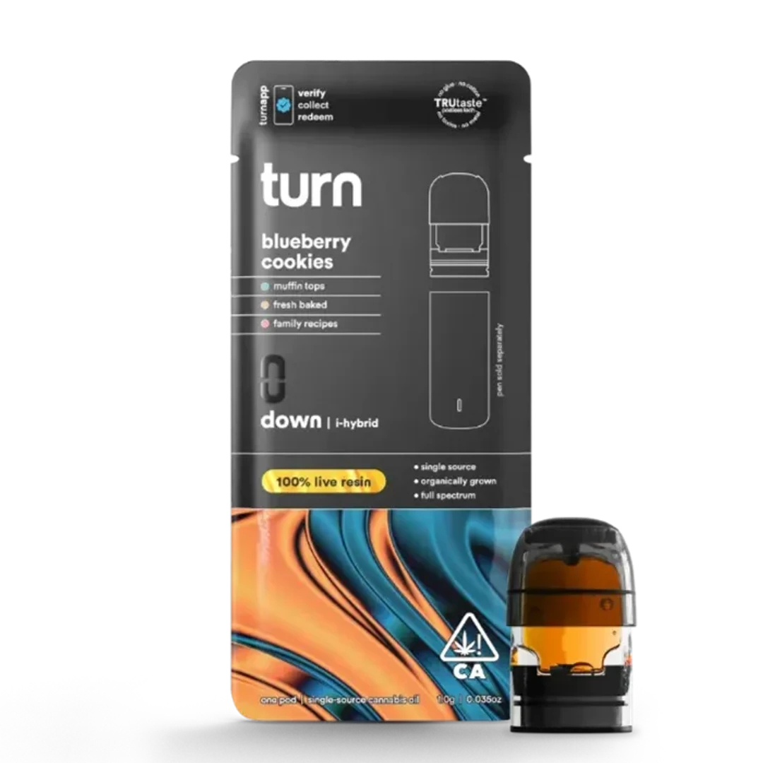BLUEBERRY COOKIES LIVE RESIN POD 1G