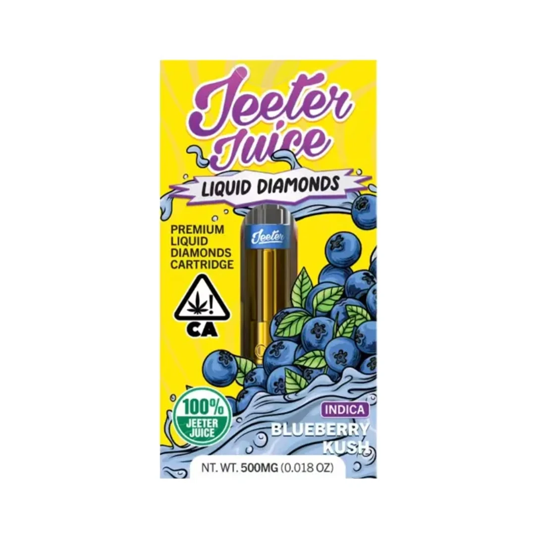 BLUEBERRY KUSH LIQUID DIAMONDS CARTRIDGE 1G